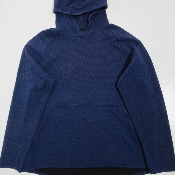 Lululemon Men's At Ease Hoodie Heathered Night Sea / Black Size XXL - Picture 1 of 12
